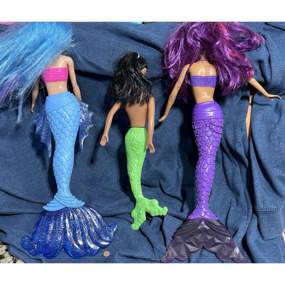 Barbie Mermaids Set Of 3 - Picture 2 of 2